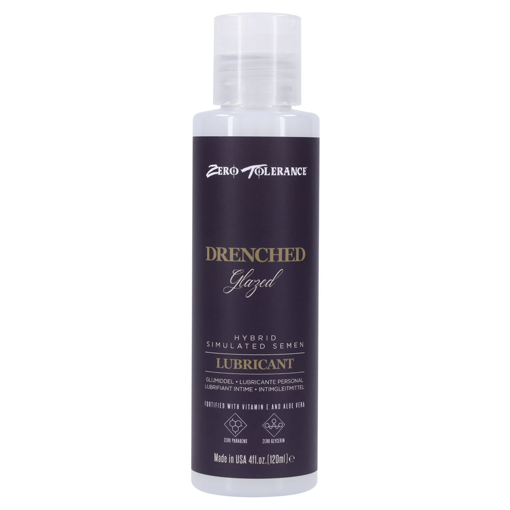 Zero Tolerance Drenched Glazed Hybrid Personal Lubricant White Hybrid Lube