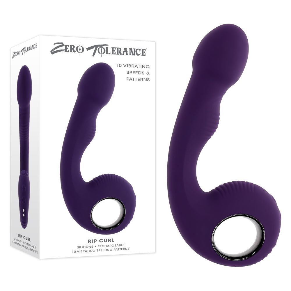 Zero Tolerance Rip Curl Pleasure Wand with Textured Handle Vibrators