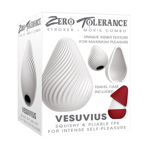 Zero Tolerance Vesuvius Mini Stroker Egg White Strokers - Cup|Egg