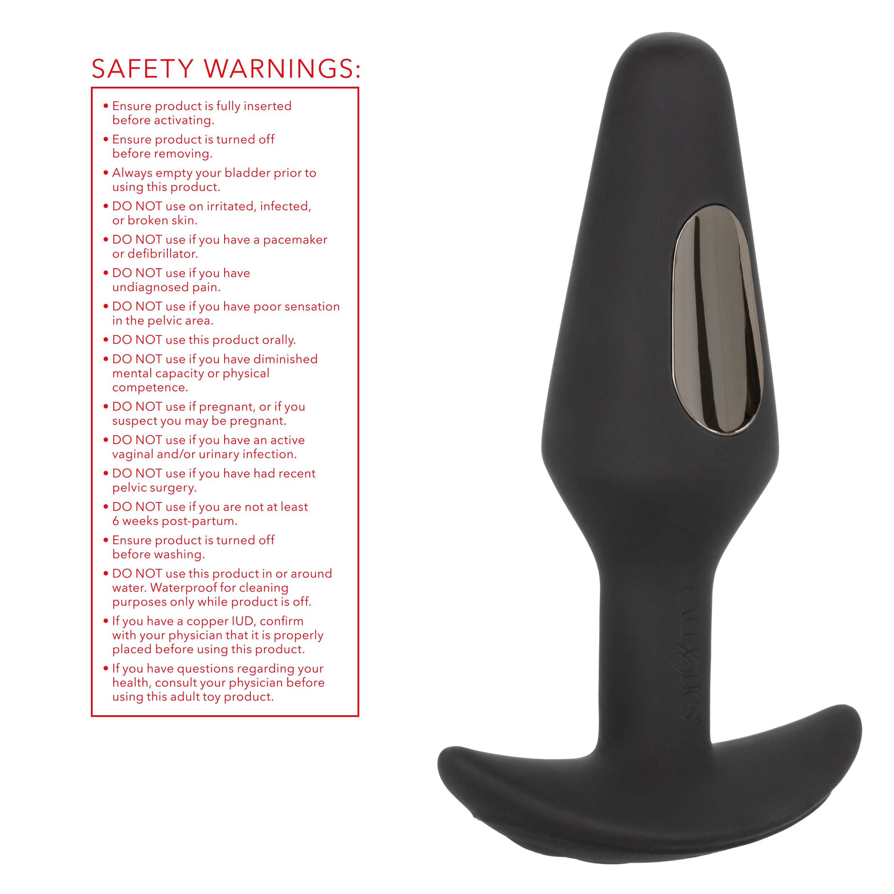 Volt Electro-Fury Remote Control Electro-Stimulation Probe Massager > Anal Range > Vibrating Butt Plugs
