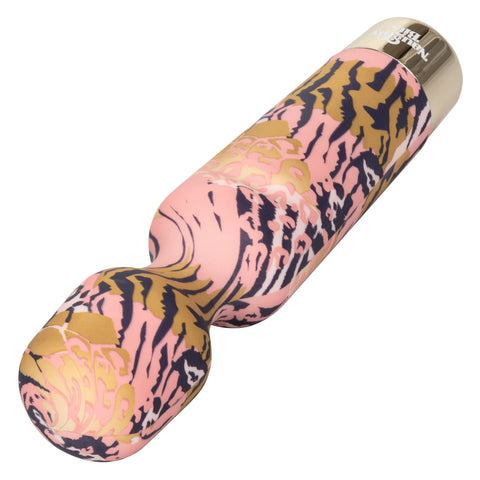 Naughty Bits WTF Wand to Fuck Pink and Gold Flexible Silicone Personal Massager - Waterproof > Sex Toys > Mini Massagers