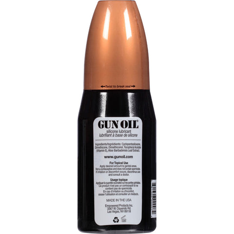 Gun Oil 8oz/240ml Flip Top Bottle for Ultimate Slickness Speciality Lubricants