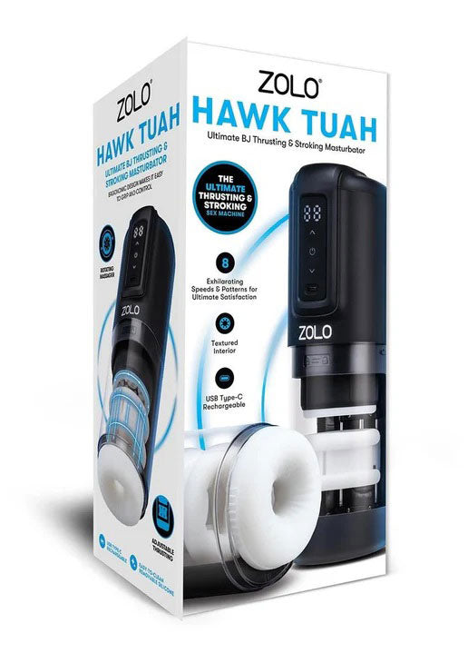 Zolo Hawk Tuah Ultimate – Luxury Vibrator White > Sex Toys For Men > Masturbators > Vibrating Main image