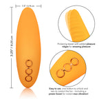 California Dreaming Hollywood Hottie Orange – Rechargeable Mini Massager with 10 Vibration Functions > Vibrators > Standard Vibrators