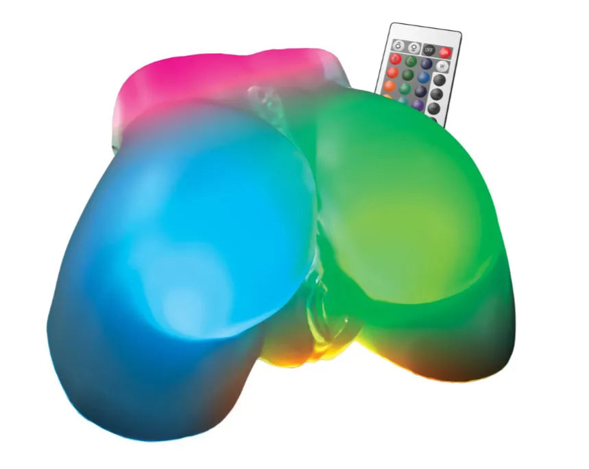 PDX Elite After Dark Series Go-Go Booty – Waterproof LED Mega Masturbator > Sex Toys For Men > Masturbators > Vibrating Main image