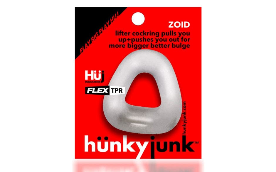 Zoid Trapaziod Lifter Cockring Clear Ice COCK RINGS