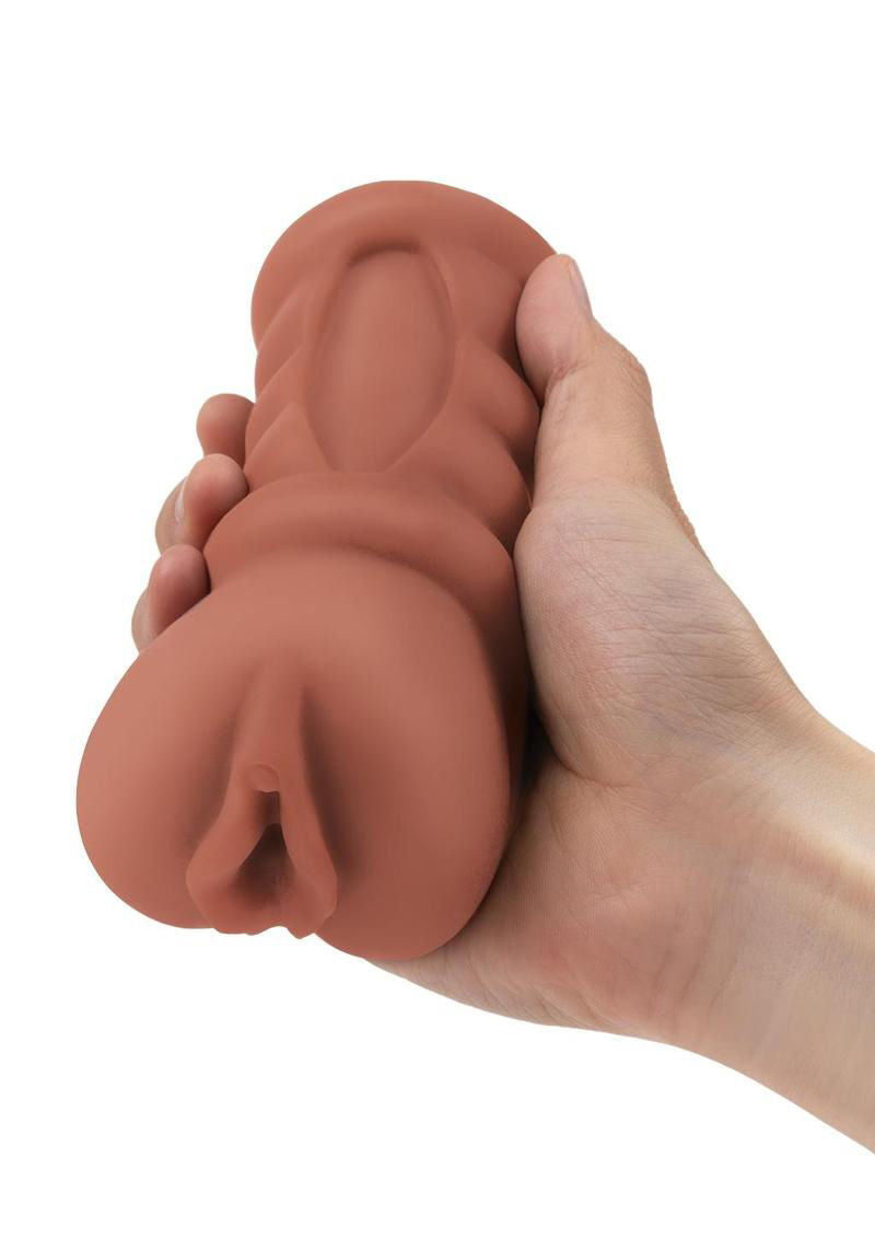 Zolo Latina Stroker Medium Size Tan Skin-Like Texture Male Masturbator > Sex Toys For Men > Masturbators > Manual
