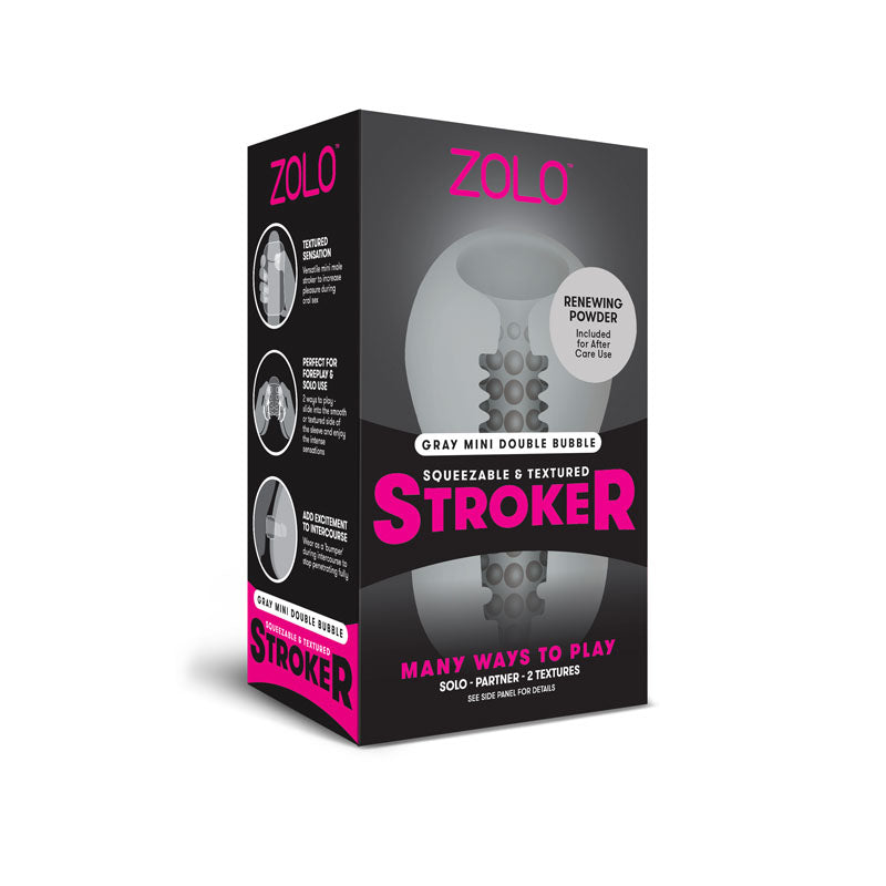 Zolo Mini Stroker (Grey) – Compact Adjustable Stroker Secondary image