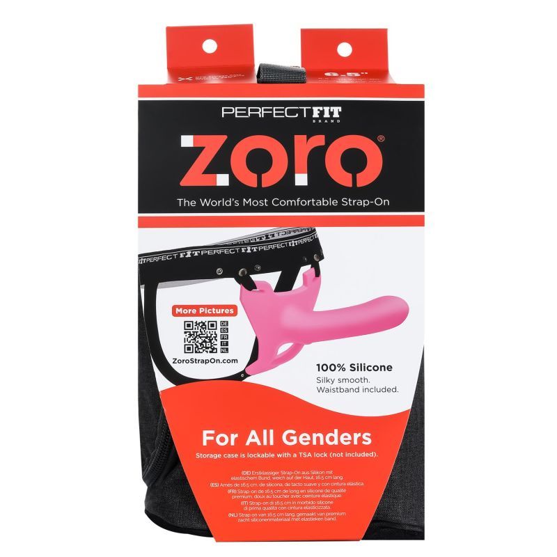 Zoro Strap-On 6.5 Inch Pink STRAP-ONS