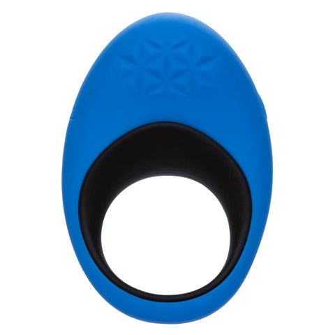 Link Up Remote Max Dual Stimulating Vibrating Silicone Ring With Remote Control Blue > Sex Toys > Couples Toys