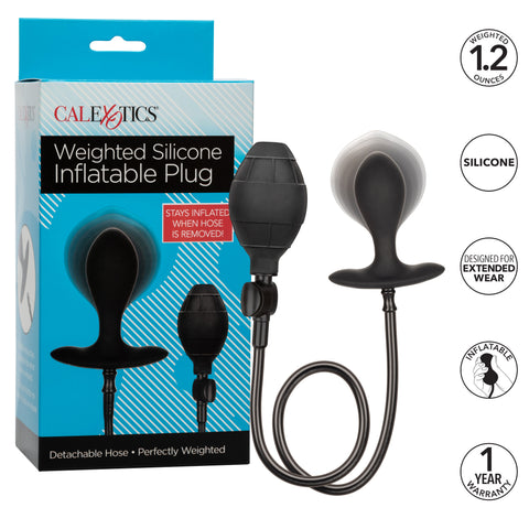 CalExotics Weighted Silicone Inflatable Plug – Inflatable Weighted Anal Plug > Anal Range > Tunnel and Stretchers