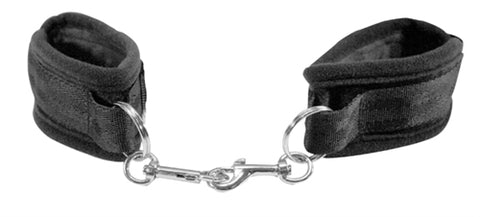 Sex & Mischief Beginner's Handcuffs Black > Bondage Gear > Handcuffs