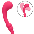 Pretty Little Wands Curvy Slim Pink Silicone Massager with 10 Speeds > Vibrators > Standard Vibrators