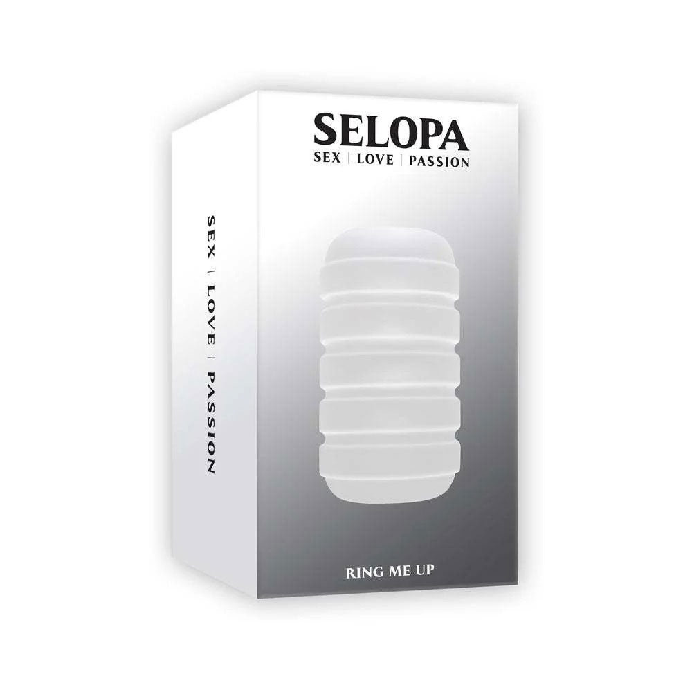 Selopa Ring Me Up – Soft Squishy Stroker Sleeve Clear > Sex Toys For Men > Masturbators Cup