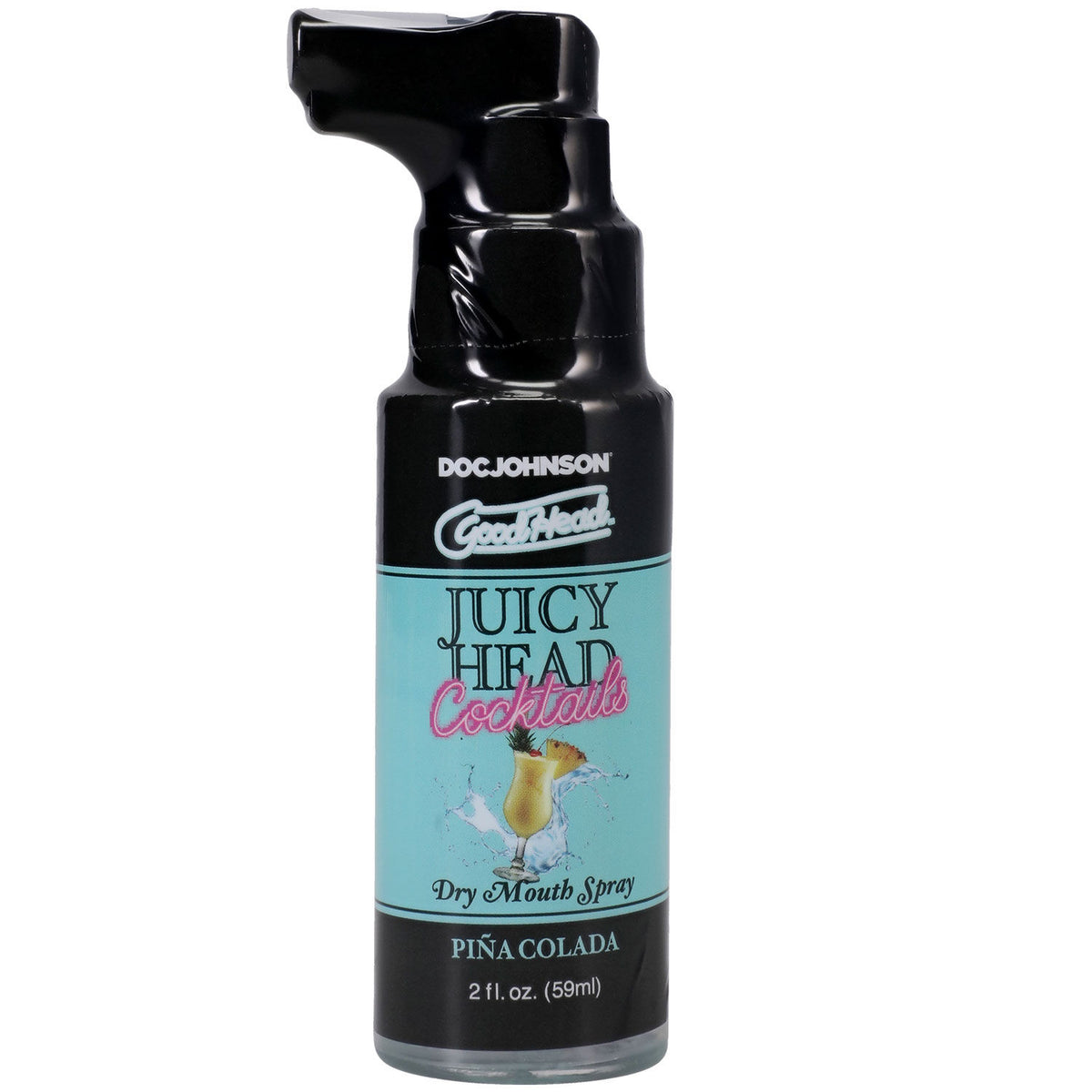 GoodHead Juicy Head Pina Colada Dry Mouth Spray – 9ml & 59ml 2oz (59ml) > Lube > Oral Gels & Sprays Main image