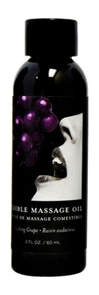 Edible Massage Oil Gushing Grape Flavored 59ml Bottle Default Title > Essentials > Massage Oil