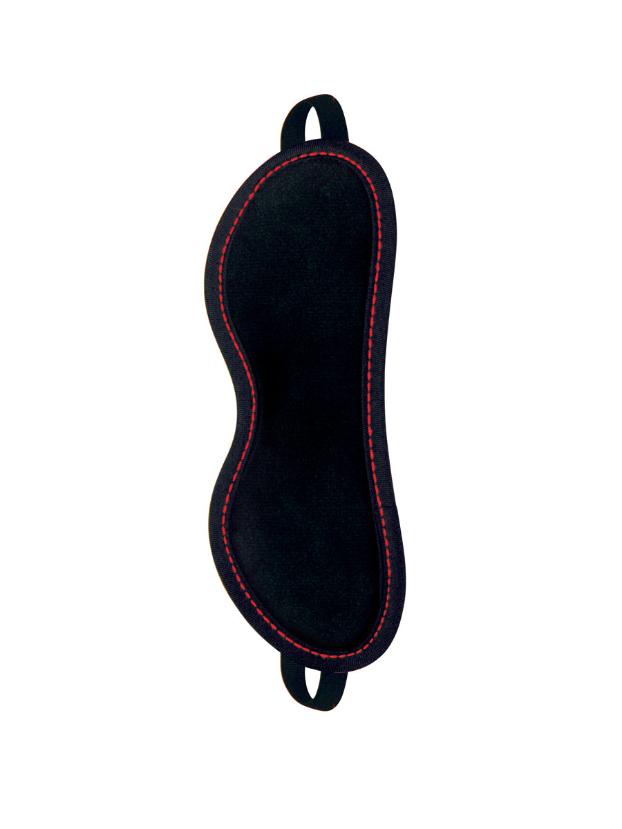 Orange Is The New Black Leatherette Blindfold – Black Comfort BDSM Accessory Black > Bondage Gear > Blindfolds