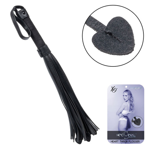 Nocturnal Collection Heart Throb – Flogger > Bondage Gear > Whips & Floggers