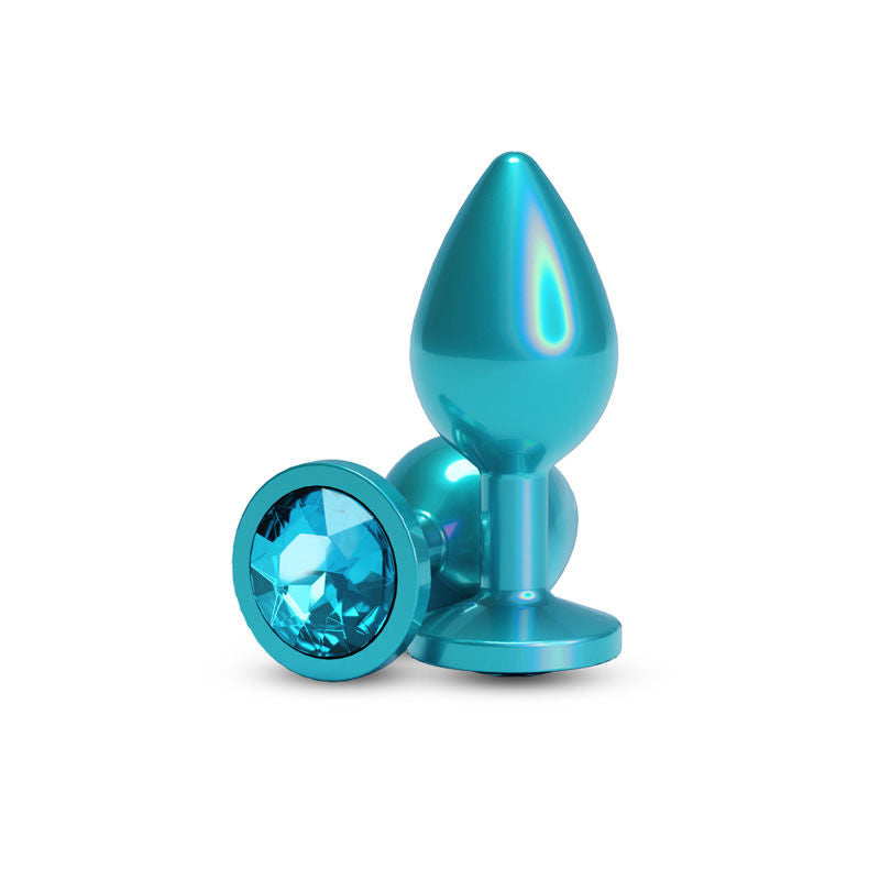 Rear Assets Iridescent Champagne Medium 3.23 Inch – Lightweight Butt Plug > Anal Range > Butt Plugs