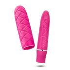 Luxe Cozi Mini Quilted Silicone Travel Vibrator > Vibrators > Mini Vibrators