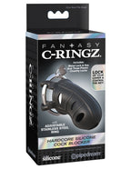 C Ringz Hardcore Silicone Cock Blocker Chastity Cage > Bondage Gear > Male Chastity