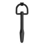 The Hallows Cum-Thru D-Ring Penis Plug – Flexible Silicone Urethral Plug > Sex Toys For Men > Sounding Rods
