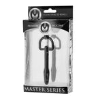 The Hallows Cum-Thru D-Ring Penis Plug – Flexible Silicone Urethral Plug > Sex Toys For Men > Sounding Rods