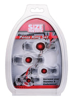Size Matters Endurance Set With Four Stretchable Sizes – Penis Ring Set > Cock Ring > Sets