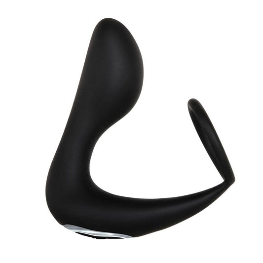 Adam & Eve ANAL TOYS Black Adam & Eve Adam's Rechargeable Prostate Pleaser & C-Ring 810124861452