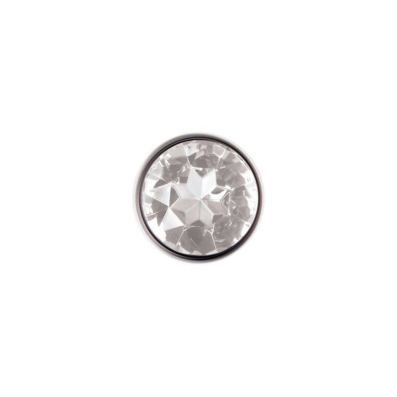 Adam & Eve Clear Gem Anal Plug - Small for Beginners > Anal Range > Jewel Butt Plugs