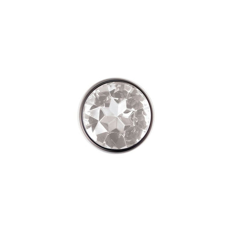 Adam & Eve Clear Gem Anal Plug - Small for Beginners > Anal Range > Jewel Butt Plugs