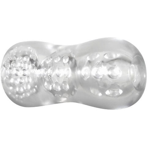 Adam & Eve Triple Chamber Ball Drainer Stroking Toy Strokers - Manual