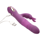 Adam & Eve Rose Gold G-Spot Rabbit – USB Rechargeable 22.5 cm Rabbit Vibrator > Vibrators > Ladies > Rabbit