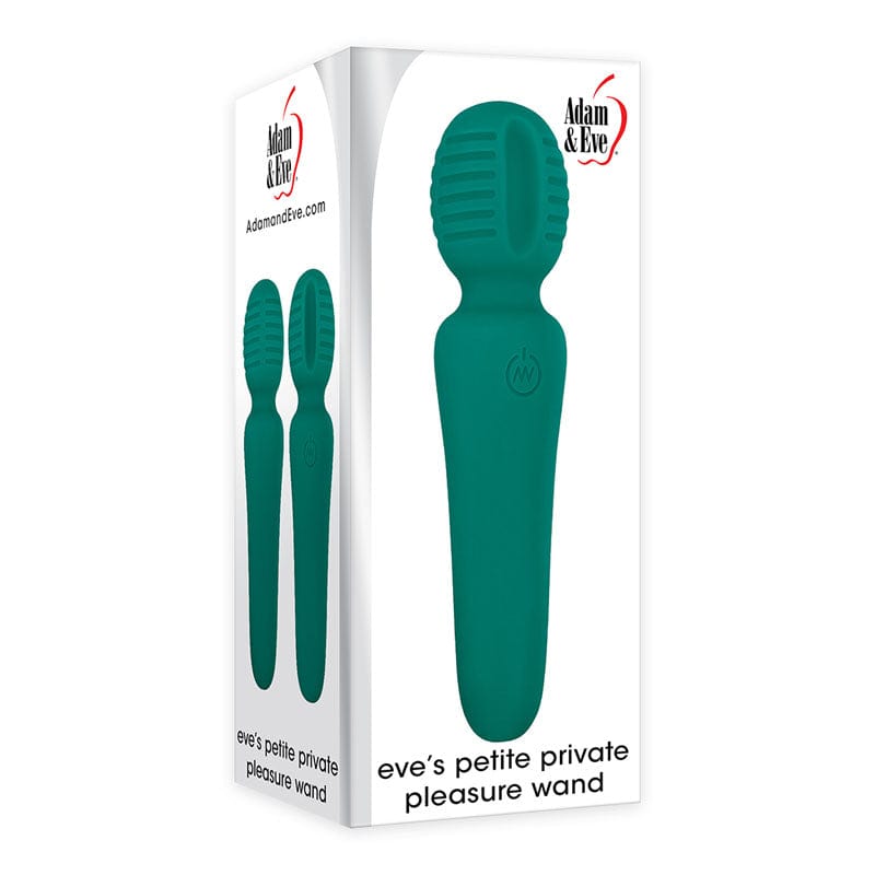 Adam & Eve Petite Private Pleasure Wand – Silicone Mini Clit-Hugging Wand > Sex Toys > Mini Massagers