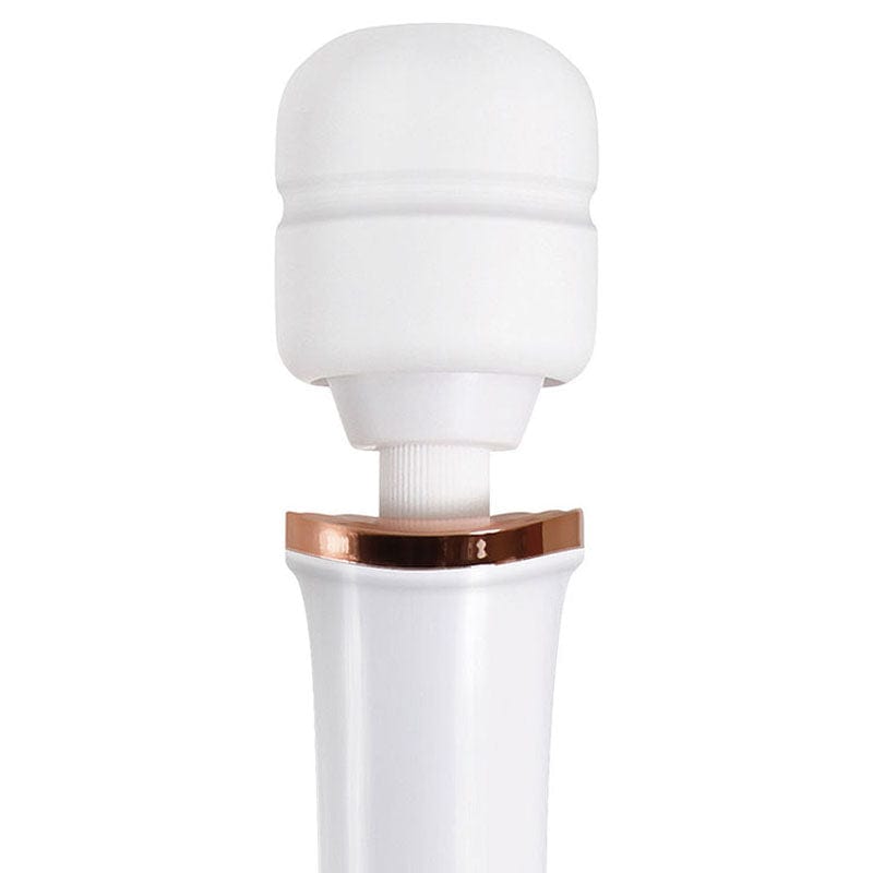 Adam & Eve VIBRATORS White Adam & Eve Rechargeable Magic Massager 810124861384