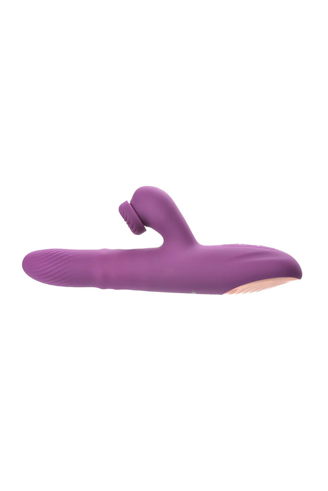 Adam & Eve Rose Gold Revolving Rabbit Vibrator – USB Rechargeable Spinning and Thrusting Vibrator 22.5 cm Secondary image