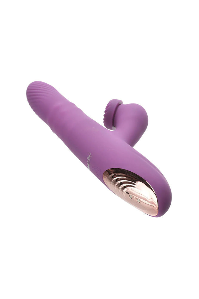 Adam & Eve Rose Gold Revolving Rabbit Vibrator – USB Rechargeable Spinning and Thrusting Vibrator 22.5 cm > Vibrators > Ladies > Rabbit Multi