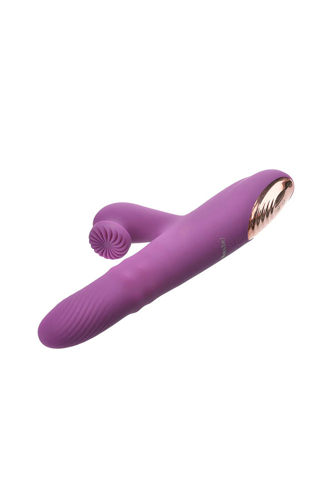 Adam & Eve Rose Gold Revolving Rabbit Vibrator – USB Rechargeable Spinning and Thrusting Vibrator 22.5 cm > Vibrators > Ladies > Rabbit Multi