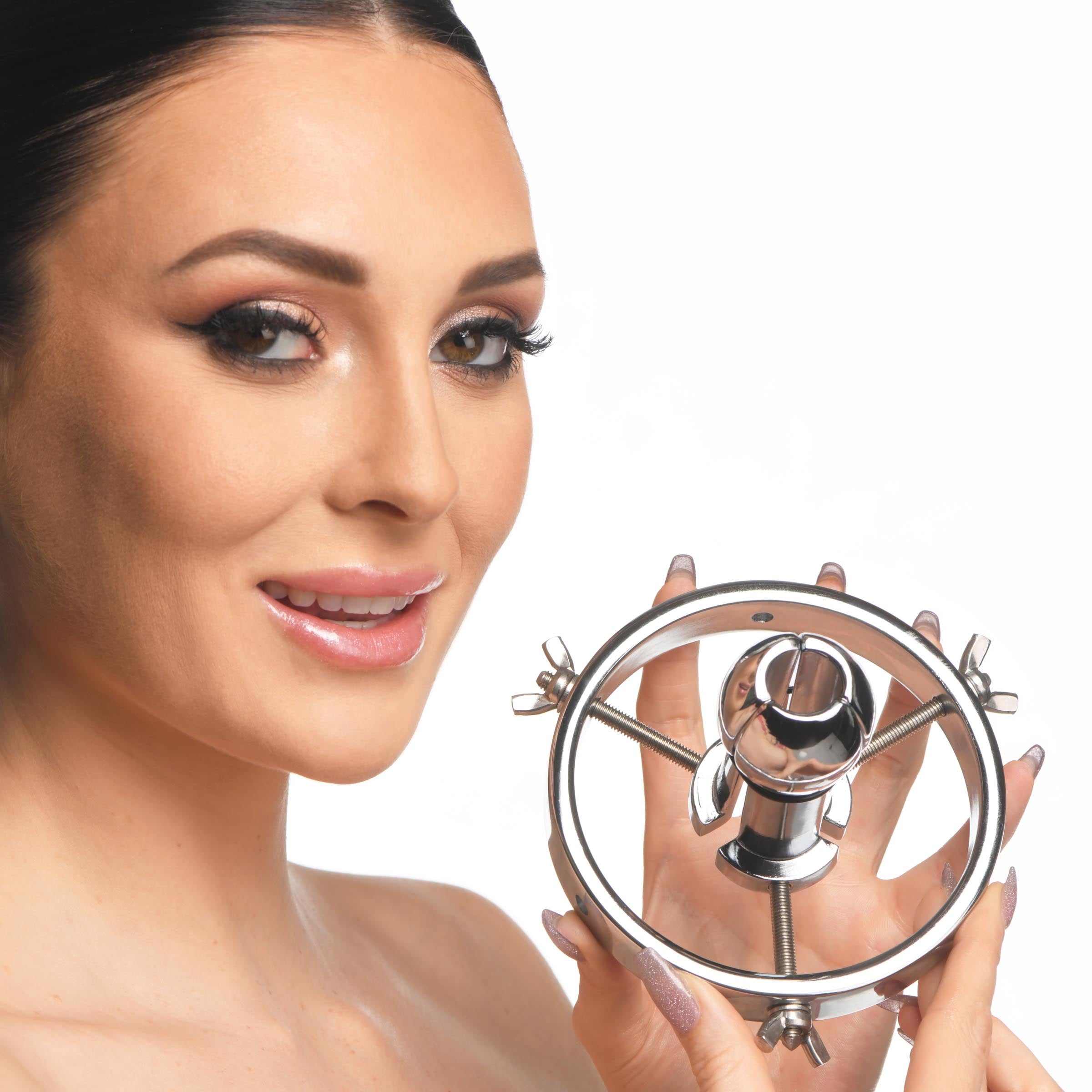 Master Series Forced Spread – Stainless Steel Anal Explorer Plug > Bondage Gear > Medical Instruments