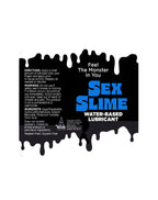 Sex Slime Blue Water Based Lubricant 60ml Bottle Blue > Lube > Speciality Exempt