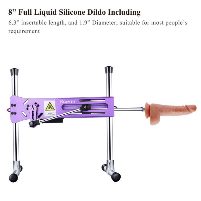 HiSmith - Purple Premium Sex Machine (Remote and App) Sex Machines