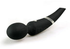 Ashella Vibes Dual Suction Wand Black Silicone Waterproof > Sex Toys > Massage Wands