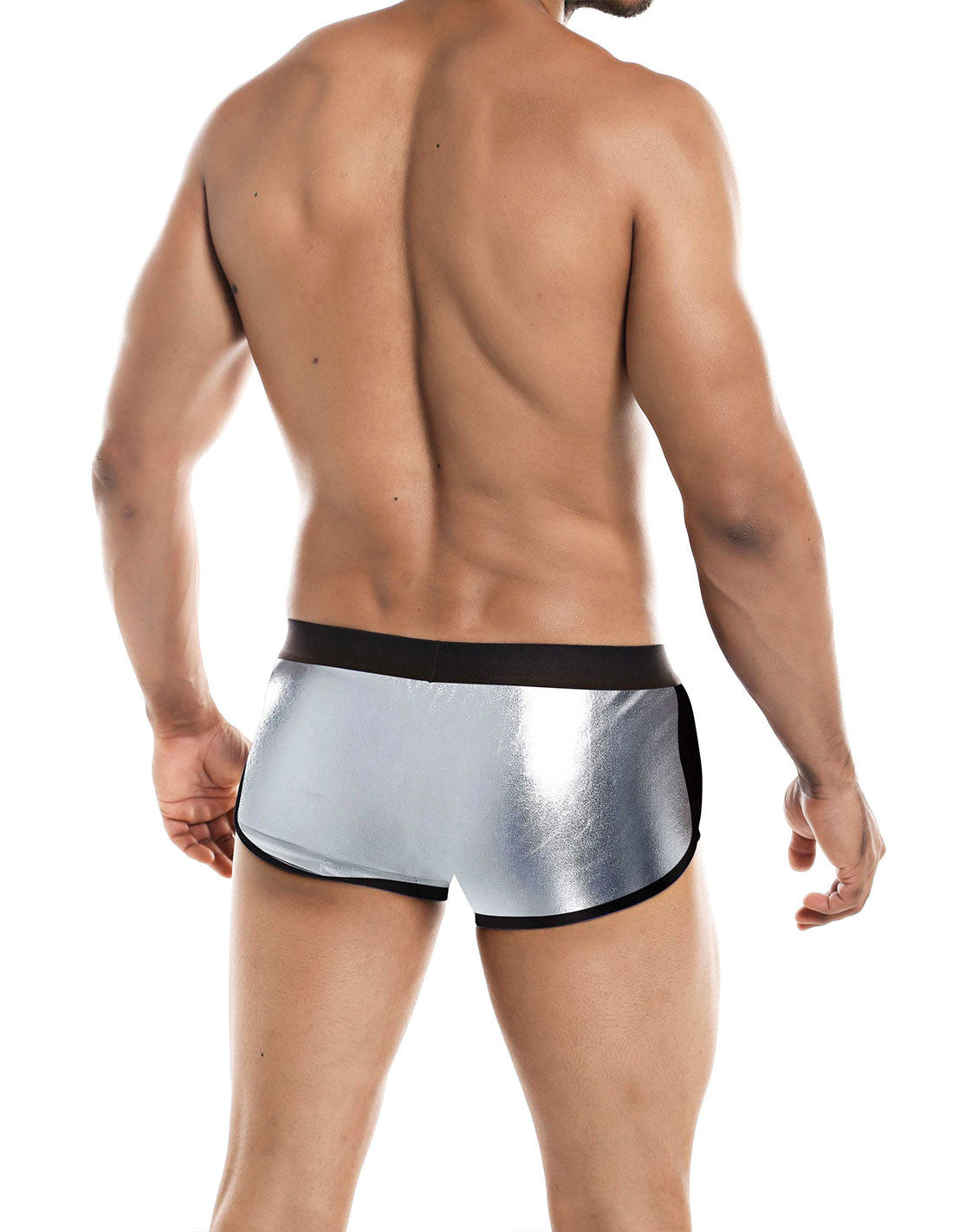 Cut 4 Men Athletic Trunk Boxer Silver Secondary image