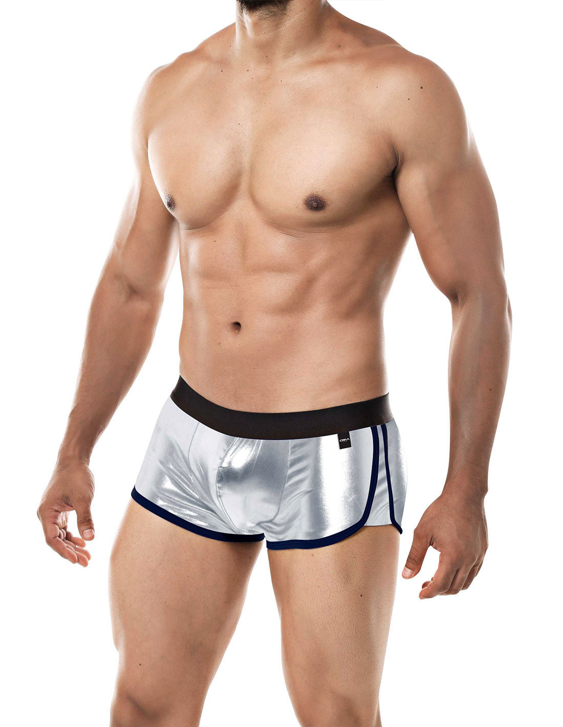 Cut 4 Men Athletic Trunk Boxer Silver Large > Clothes > Mens Trunks