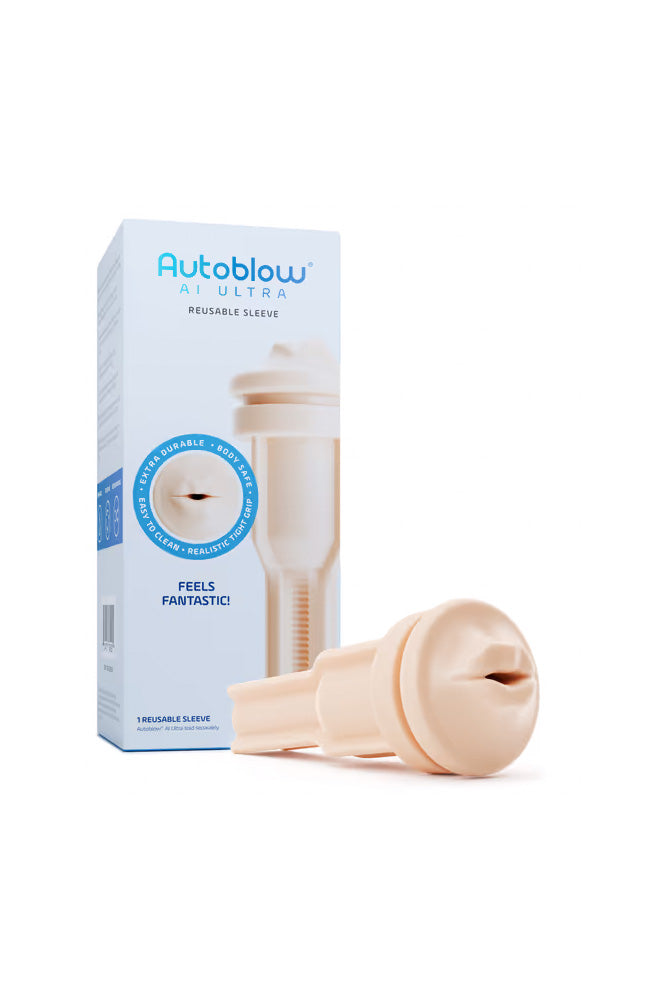 Autoblow AI Ultra (Beige) – Mouth Sleeve Secondary image