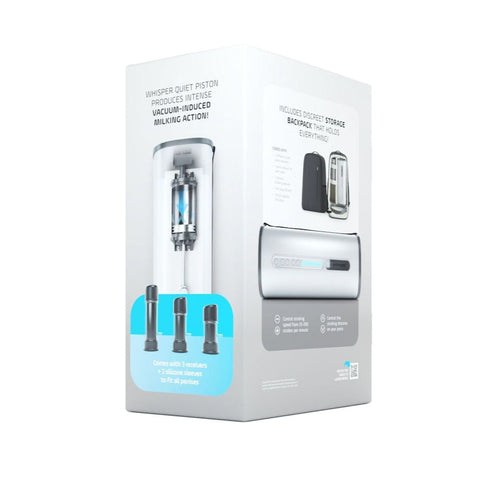 AutoBlow VacuGlide Suction Masturbator with Adjustable Stroking and Powerful Suction Strokers - Auto