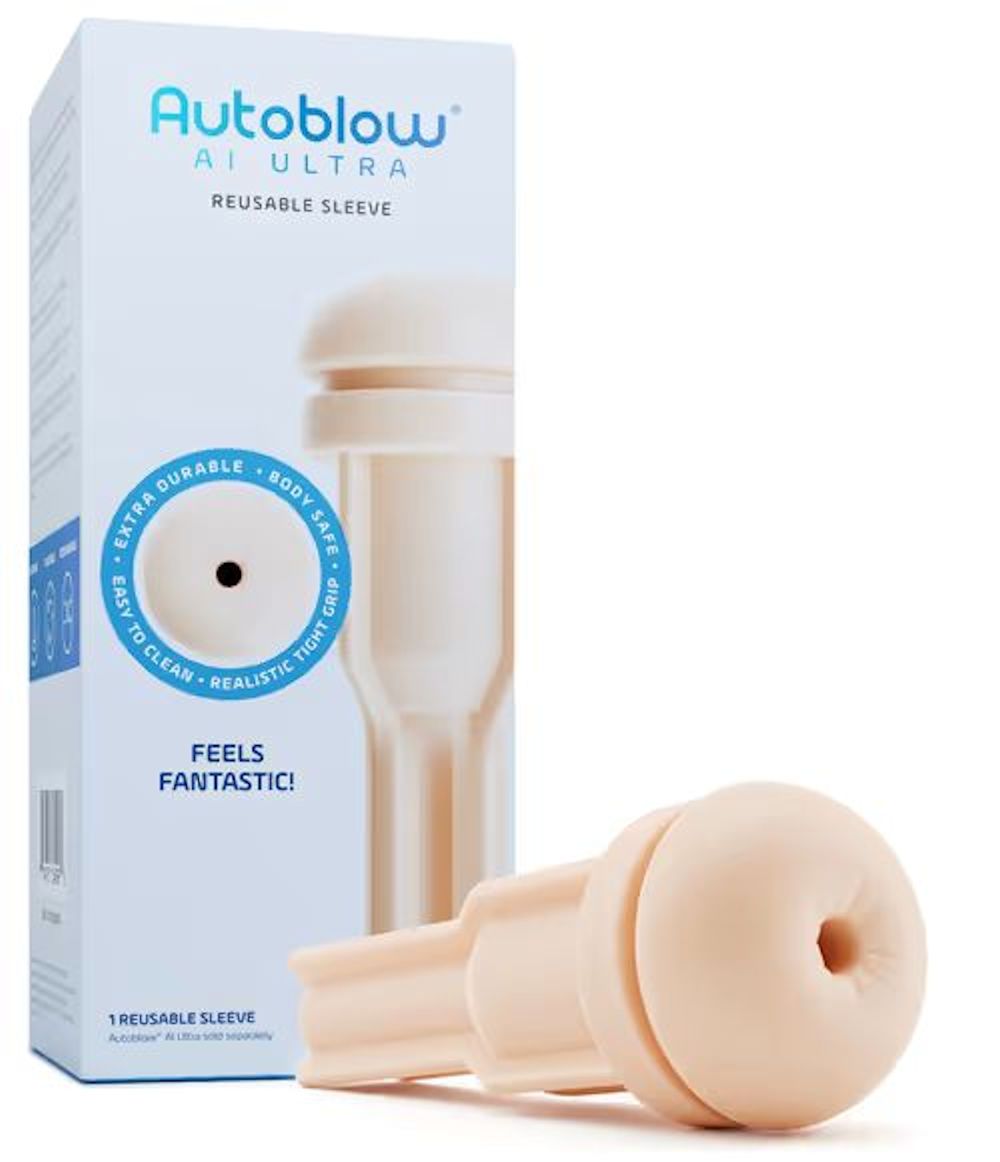 Autoblow AI Ultra Anus Sleeve - Beige MASTURBATORS