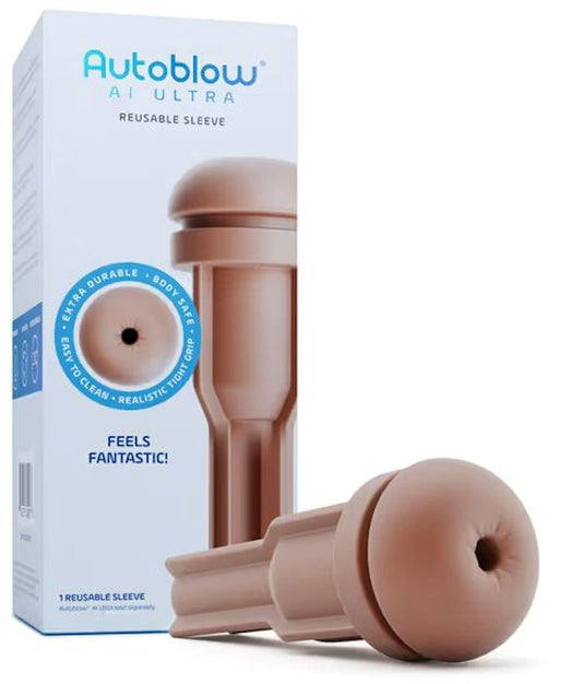 Autoblow AI Ultra Anus Sleeve - Brown MASTURBATORS
