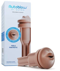 Autoblow AI Ultra Mouth Sleeve - Brown MASTURBATORS