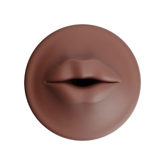Autoblow AI Ultra Mouth Sleeve - Brown MASTURBATORS